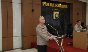 Polda Kalbar Gelar Latihan Pra-Operasi Pekat Kapuas 2024, Wakapolda Beri Penekanan Dalam Operasi Tersebut.