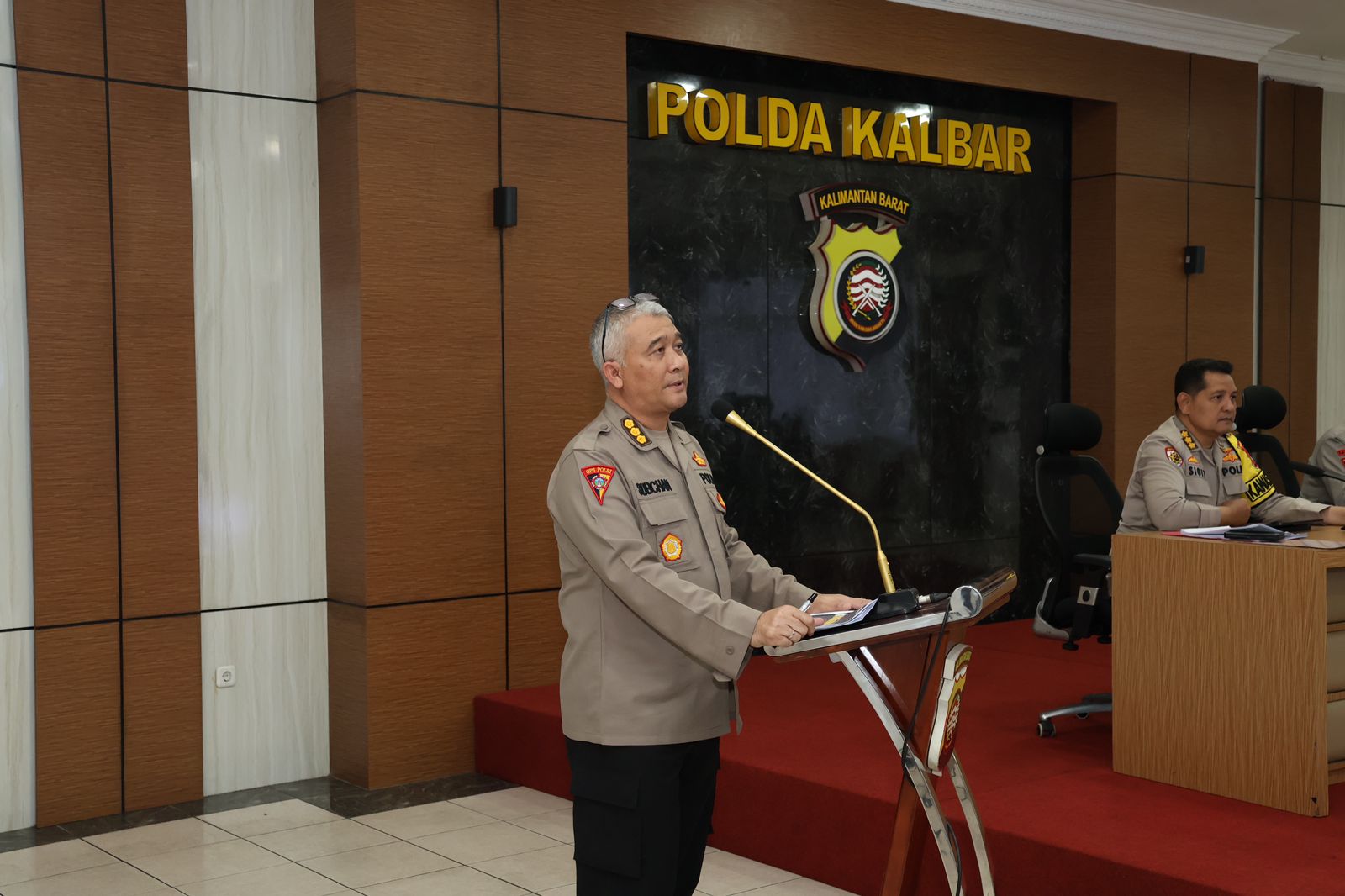 Polda Kalbar Gelar Latihan Pra-Operasi Pekat Kapuas 2024, Wakapolda Beri Penekanan Dalam Operasi Tersebut.