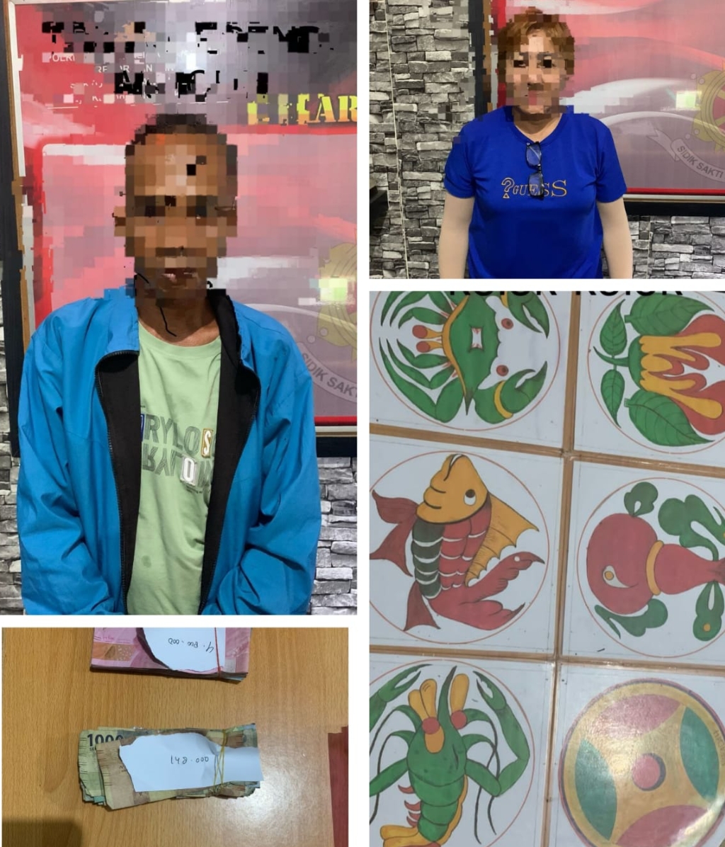 Dua Bandar Judi Tak Berkutik Ditangkap Polisi