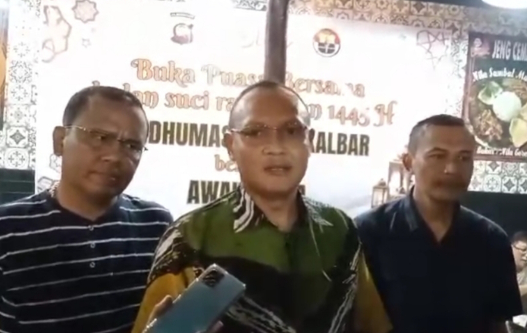 Buka Puasa Bersama Awak Media Kabid Humas Polda Kalbar Ucapkan Terimakasih Atas Peranan Media Dalam menyukseskan Pemilu 2024