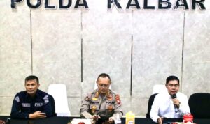 Polda Kalbar Laksanakan Jumpa Pers Terkait Penanganan Tindak Pidana Pemilu tahun 2023 – 2024