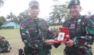 Personel Lengkap dan Torehkan Berbagai Prestasi Di Medan Operasi, Satgas 330 Terima Tanda Kehormatan Satyalancana Wira Dharma