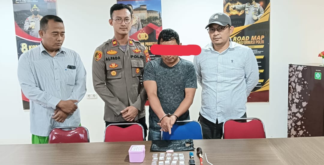 Polsek Sandai Ringkus Pengedar Narkoba Jenis Sabu