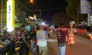 Polis Ringkus 12 Orang Pelaku Aksi Balap Liar dan 10 Unit Kendaraan Roda Dua