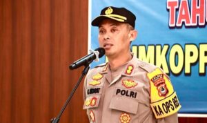 Kapolres Takalar Pimpin Apel Pagi Perdana di Bulan Suci Ramadhan 1445 H