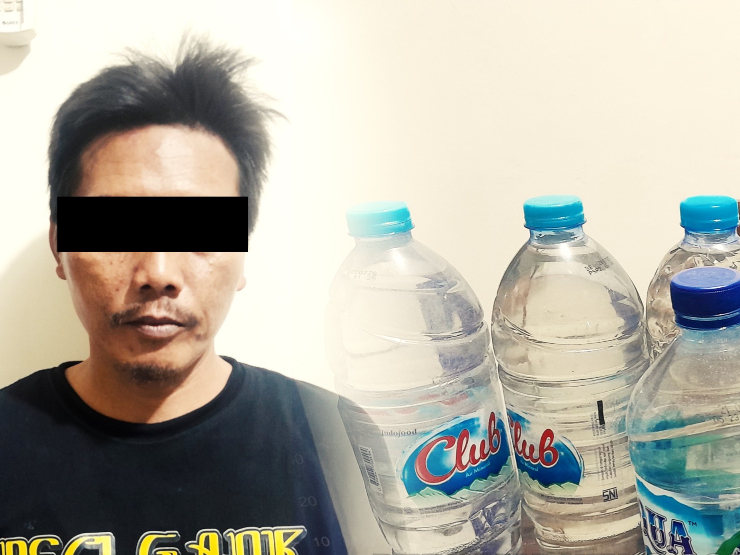 Opsnal Reskrim Polsek Mojoroto Amankan Penjual Minuman Keras Tanpa Ijin Dalam Operasi Pekat Semeru 2024