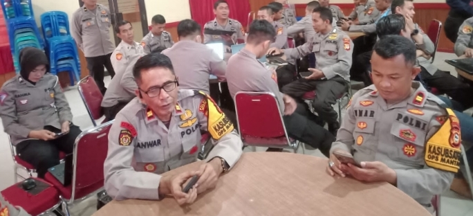Polres Gowa Gelar Sosialisasi Manajemen Risiko dalam Lingkungan Polri
