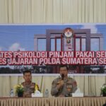Kapolres Musi Rawas Pantau Langsung Tes Pemeriksaan Psikologi Personel Pinjam Pakai Senpi Dinas