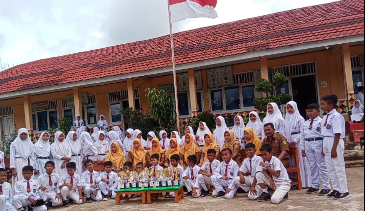 SDN 2 PENANTIAN Banyak Mendapatkan Piala, Lomba O2SN dan FLS2N Tingkat Kecamatan