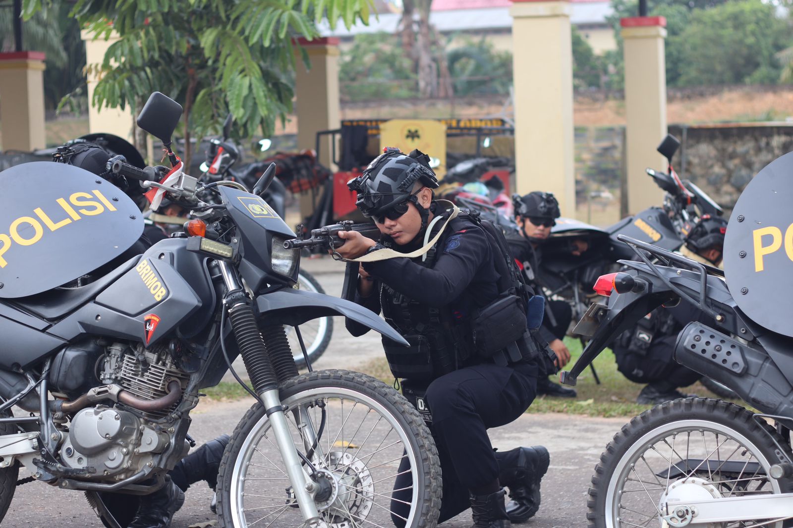 Cegah Pelanggaran HAM Saat Bertugas Brimob Terus Tingkatkan Latihan Anti Anarkis