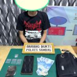 Sang Pelaku Pengedar Narkoba Ditangkap Polisi Tak Berkutik