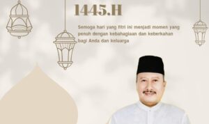H, Akhmad Jajuli Mengucapkan Selamat Hari Raya Idul Fitri 1445.H