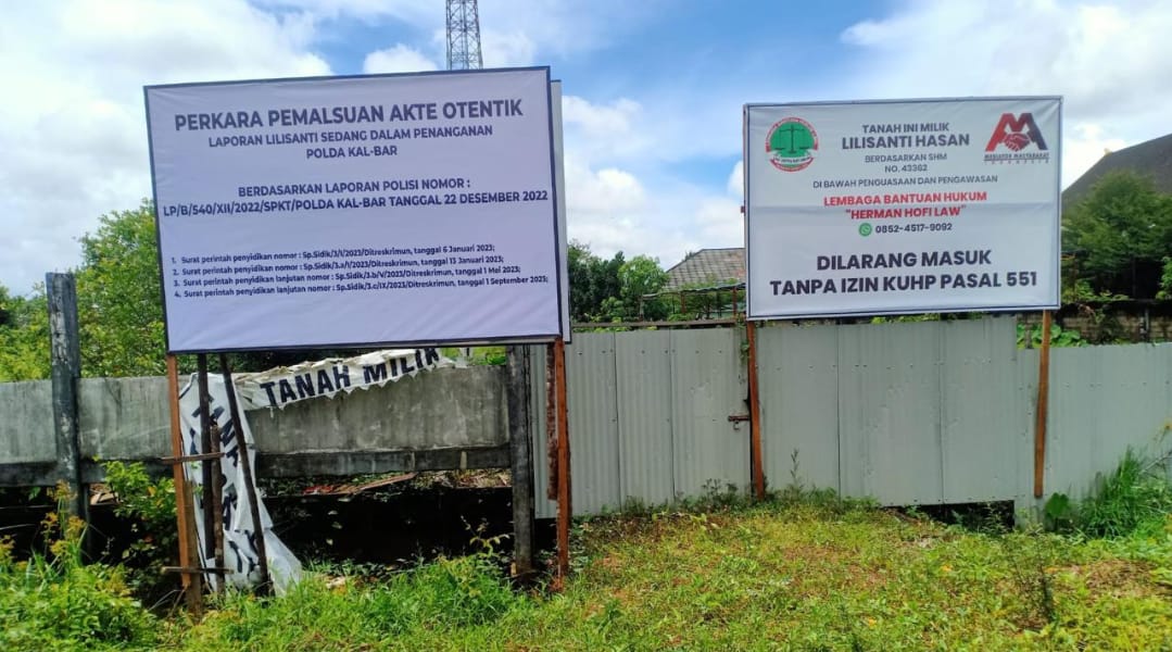 Panggilan Mediasi Polda Kalbar Dua Kali Dilecehkan Oleh PT.Bumi Indah Raya