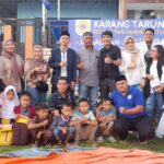 Jelang Hari Raya Idul Fitri, Karangtaruna Kec. Rangkasbitung Santuni 113 Anak Yatim