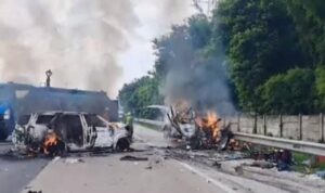 Naas 9 Orang Tewas, Kecelakaan Di KM 58 Tol Di Jalur Contraflow, Cikampek Arah Jakarta