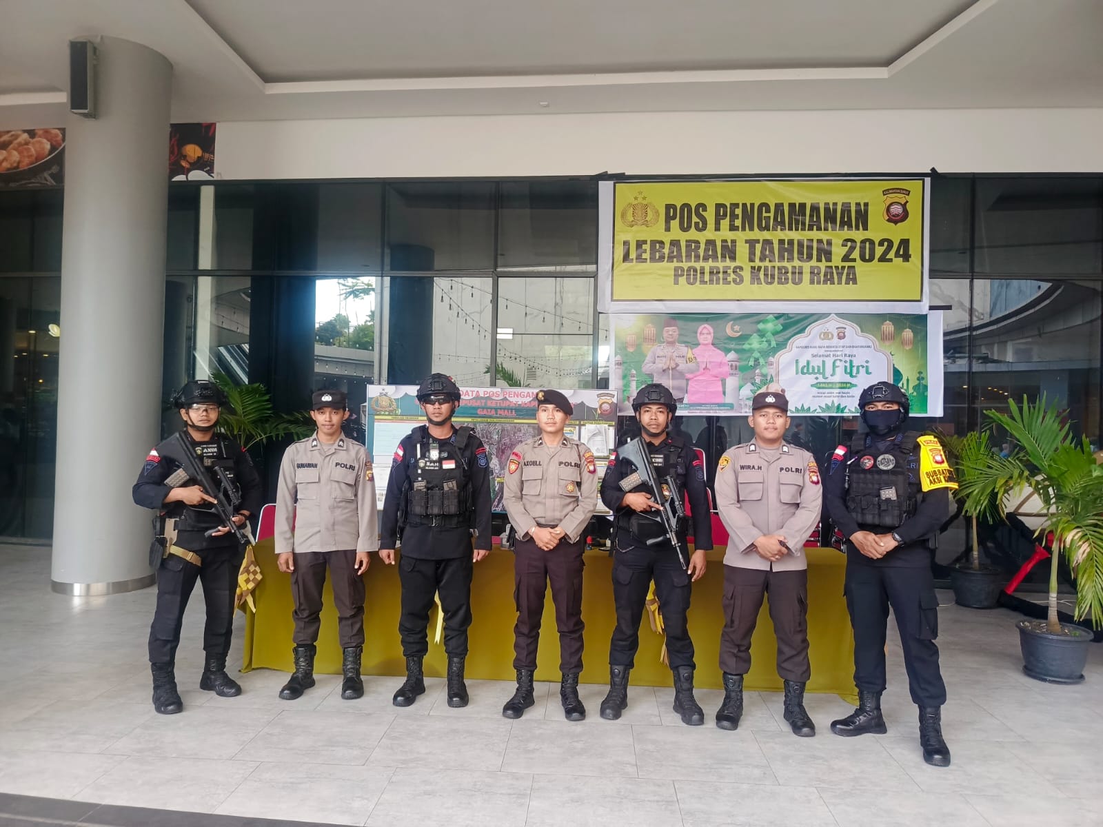 Patroli Kamtibmas Satbrimob Polda Kalbar