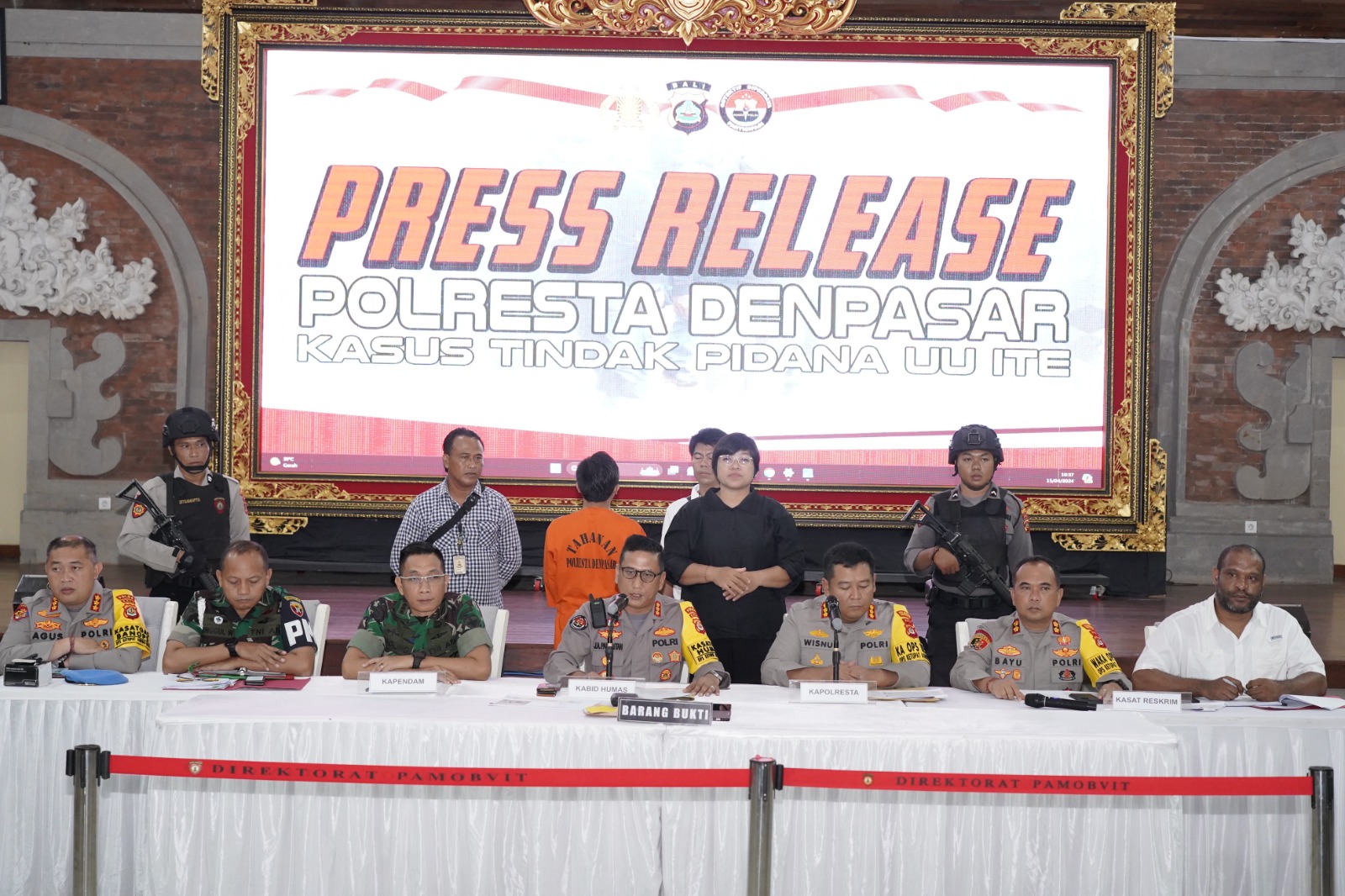 Viral Istri Diselingkuhi Malah Jadi Tersangka di Medsos, Kapendam Udayana Dan Kabid Humas Polda Bali Angkat Bicara