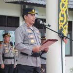 Kapolres Sekadau Pimpin Upacara Hari Kesadaran Nasional dan PTDH Personel Polri
