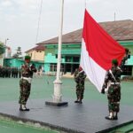 Gelar Upacara Bendera 17-an Kodim 0509/Kabupaten Bekasi Bacakan Amanat Panglima TNI