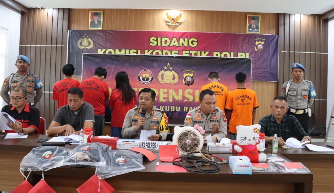 Keberhasilan Polres Kubu Raya Ungkap Motif Suami Bunuh Mantan Istri di Gang Limbung Kubu Raya