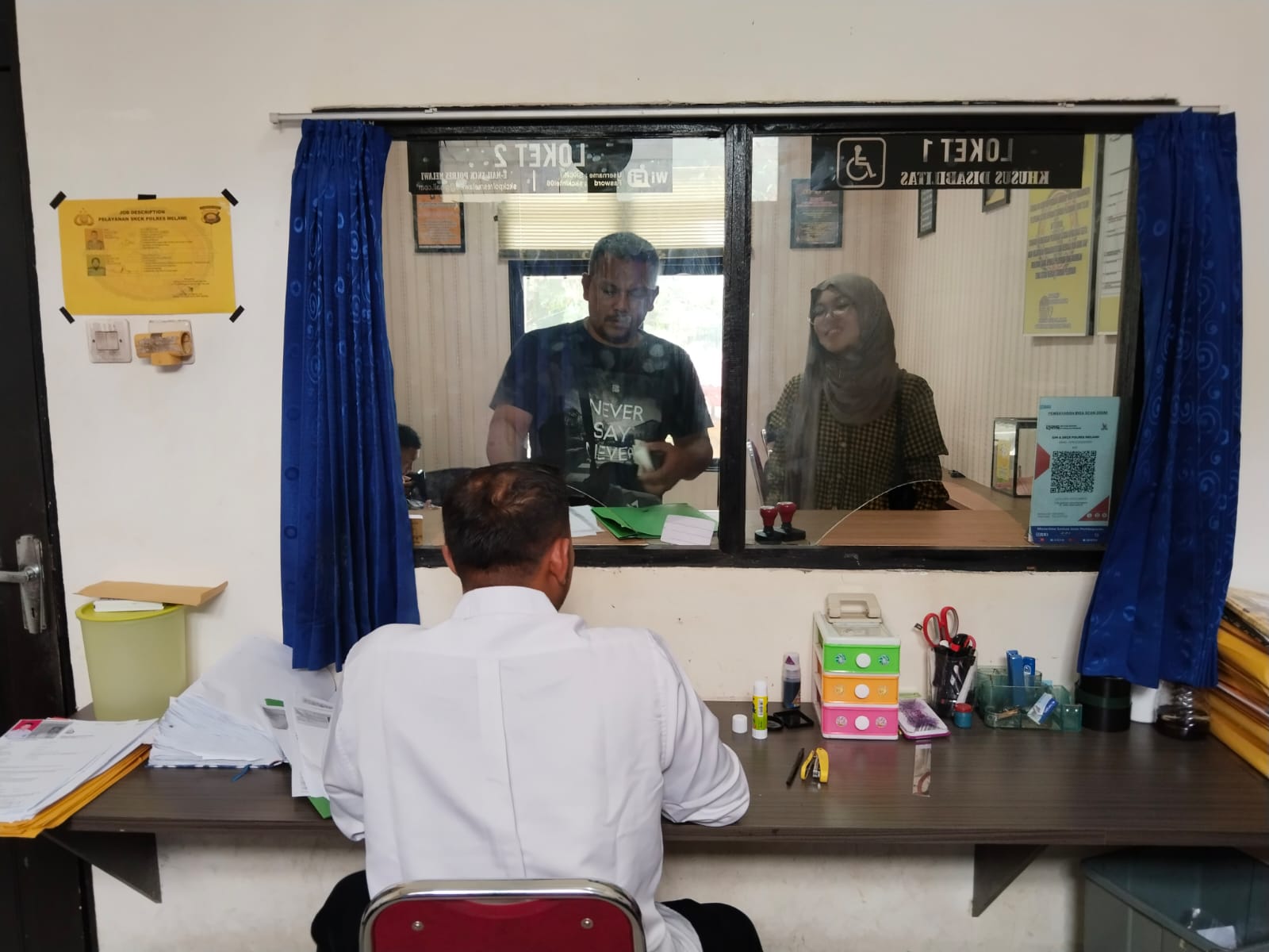 Polres Melawi di Sibukan Meningkatnya Permohonan Pembuatan SKCK