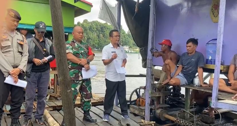 Tim Gabungan TNI – Polri Dan Pemerintah Minta Segera Hentikan Aktivitas PETI Tampa Ijin