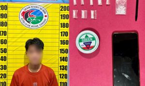 Dua Pelaku Penyelundup Narkoba Jenis Sabu di Tangkap Polisi