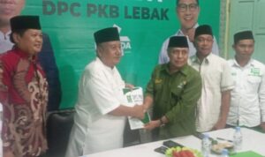 H. Akhmad Jajuli Hari Ini Daftar Bakal Calon Bupati Lebak Periode 2025-2030