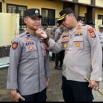 Kapolres Gowa Pimpin Pemeriksaan Sikap dan Penampilan Personel Polres Gowa