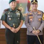 Tingkatkan Sinergitas TNI-Polri, Kapolres Gowa Sambangi Divif 3 Kostrad Pakkatto