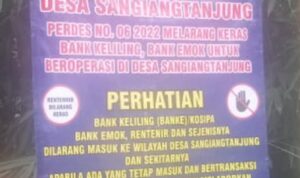 Kepala Desa Sangiangtanjung Menolak Adanya Bank Emok 