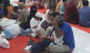 Buka Bersama Warga Binaan Bersama Keluarga Di Lapas Lubuklinggau