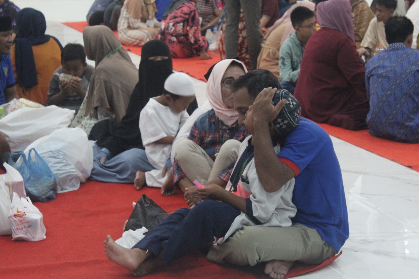 Buka Bersama Warga Binaan Bersama Keluarga Di Lapas Lubuklinggau
