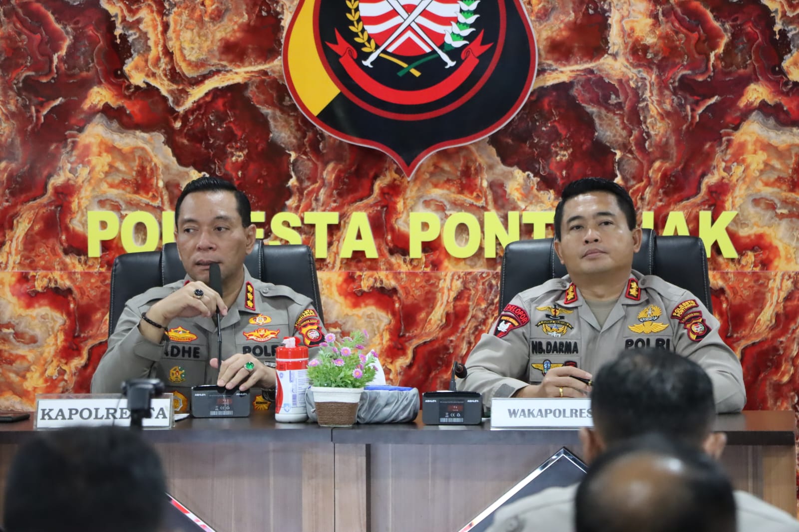 Polresta Pontianak Gelar Rapat Lintas Sektor untuk Persiapan Operasi Ketupat Kapuas 2024