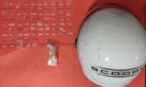 Jejak Bisnis Terlarang, Penyelundupan Sabu di Dalam Helm Digagalkan Polres Kubu Raya