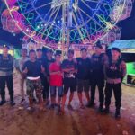 Lebih Dekat dengan Masyarakat, Patroli Presisi Polres Sekadau Sapa Pengunjung Pasar Malam