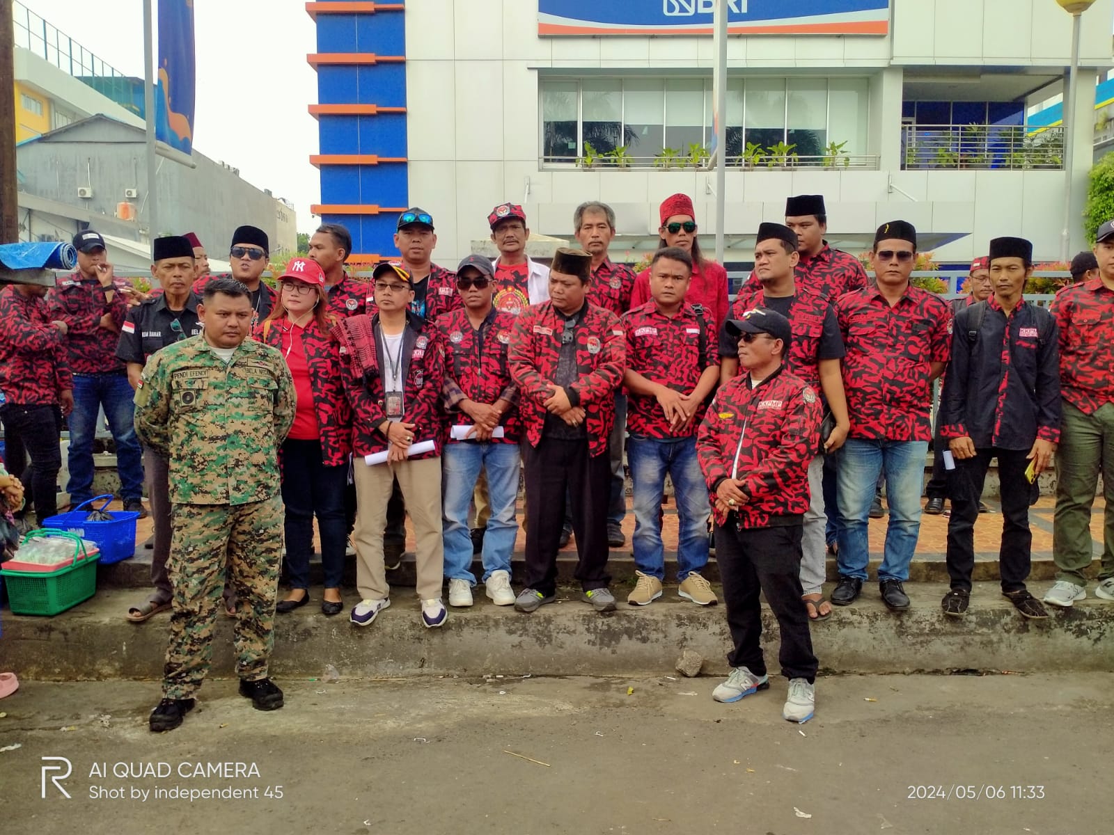 Lagi Lagi Bank BRI di Geruduk Ormas KKPMP
