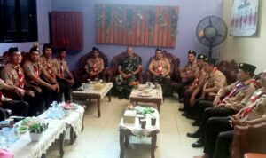 Dalam Kegiatan Kursus Mahir Dasar Kepermukaan Santri Pondok Pasantren La Tanza Satu Cipanas