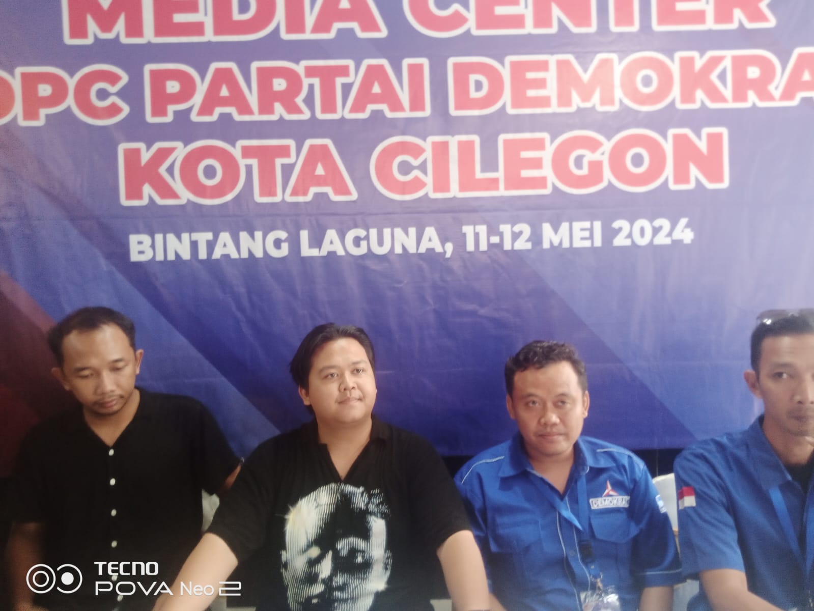 Fadli Utus Team Power Rangers Ambil Formulir Pendaftaran Penjaringan Bacalon Walikota Cilegon ke Partai Demokrat