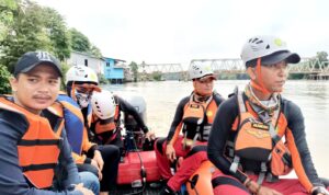 Hari Kedua Tim SAR Gabungan Masih Lakukan Pencarian Korban Tengelam Saat Mandi