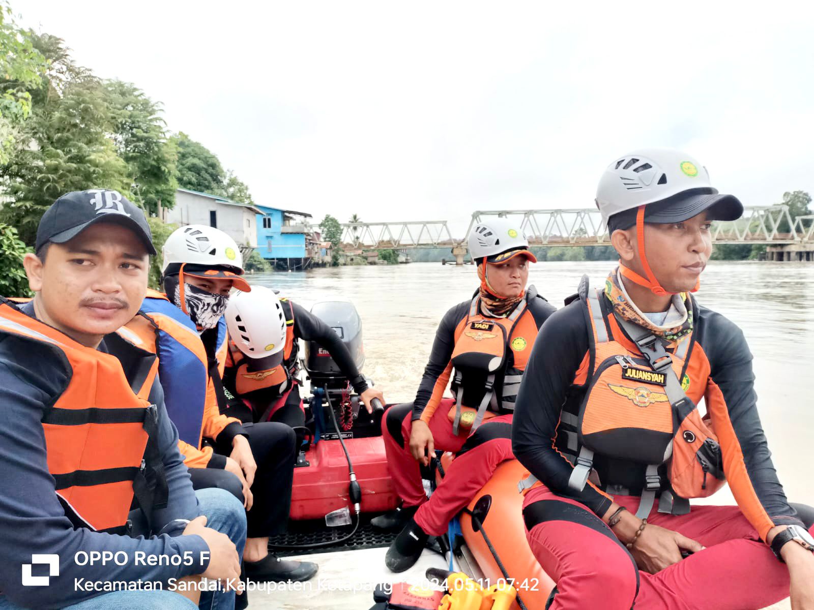 Hari Kedua Tim SAR Gabungan Masih Lakukan Pencarian Korban Tengelam Saat Mandi