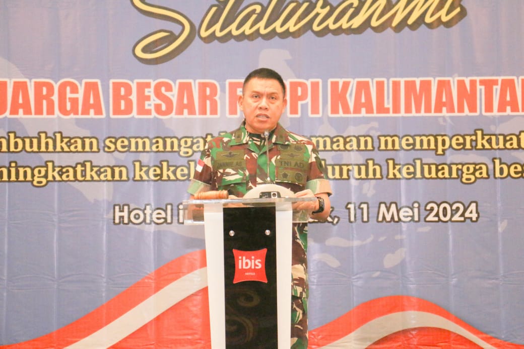 Kasdam XII/Tpr Hadiri Silaturahmi KB FKPPI Kalbar