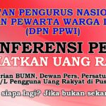 UNDANGAN LIPUTAN PELAPORAN KORUPSI PENGURUS PWI KE KOMISI PEMBERANTASAN KORUPSI