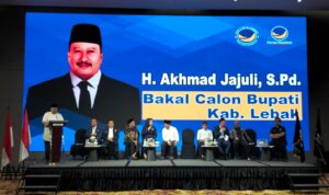 Akhmad Jajuli Bacalon Lebak, Siapkan Visi Dan Misi 