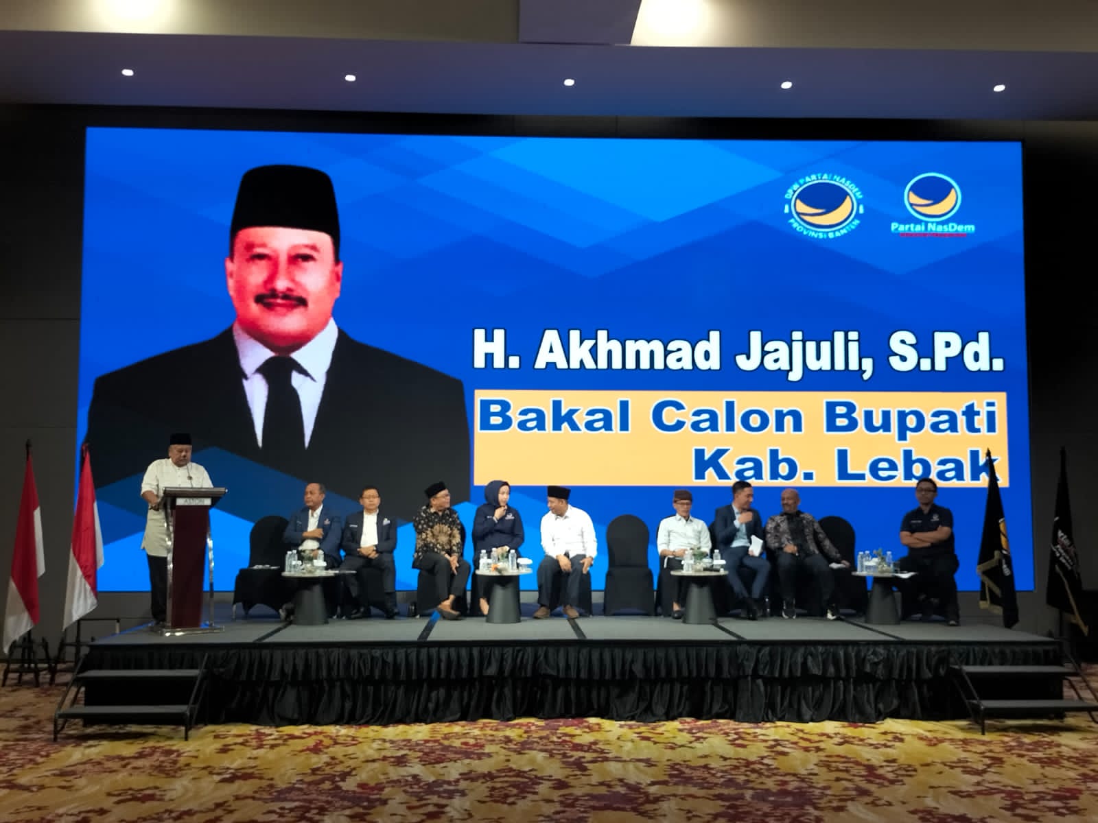 Akhmad Jajuli Bacalon Lebak, Siapkan Visi Dan Misi 