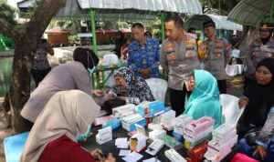 Lewat Jumat Curhat, Kapolres Kediri Kota Sampaikan Pesan Kamtibmas