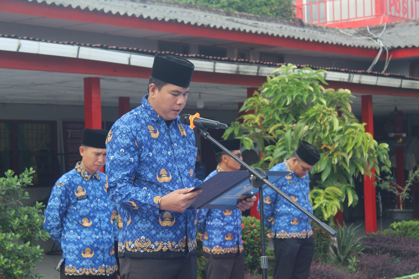 Peringati Hari Kebangkitan Nasional, Lapas Lubuklinggau Laksanakn Upacara Bendera