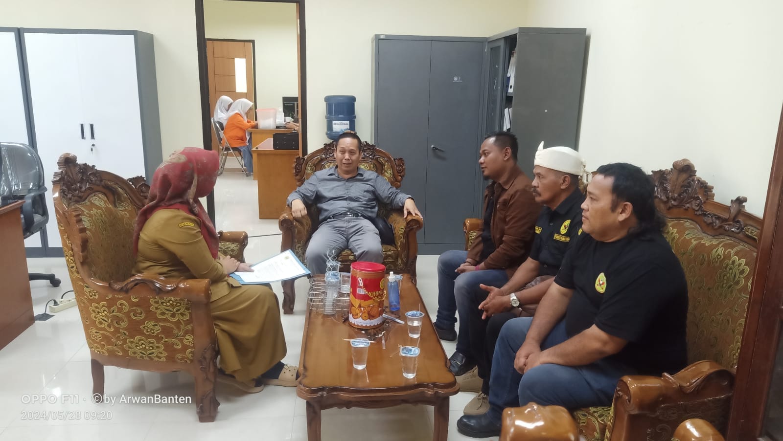 Kasus Pungli & Pemecatan Sepihak oleh PT Lung Cheong Brothers Industrial, Forwatu Banten Temui Disnakertrans Kabupaten Serang