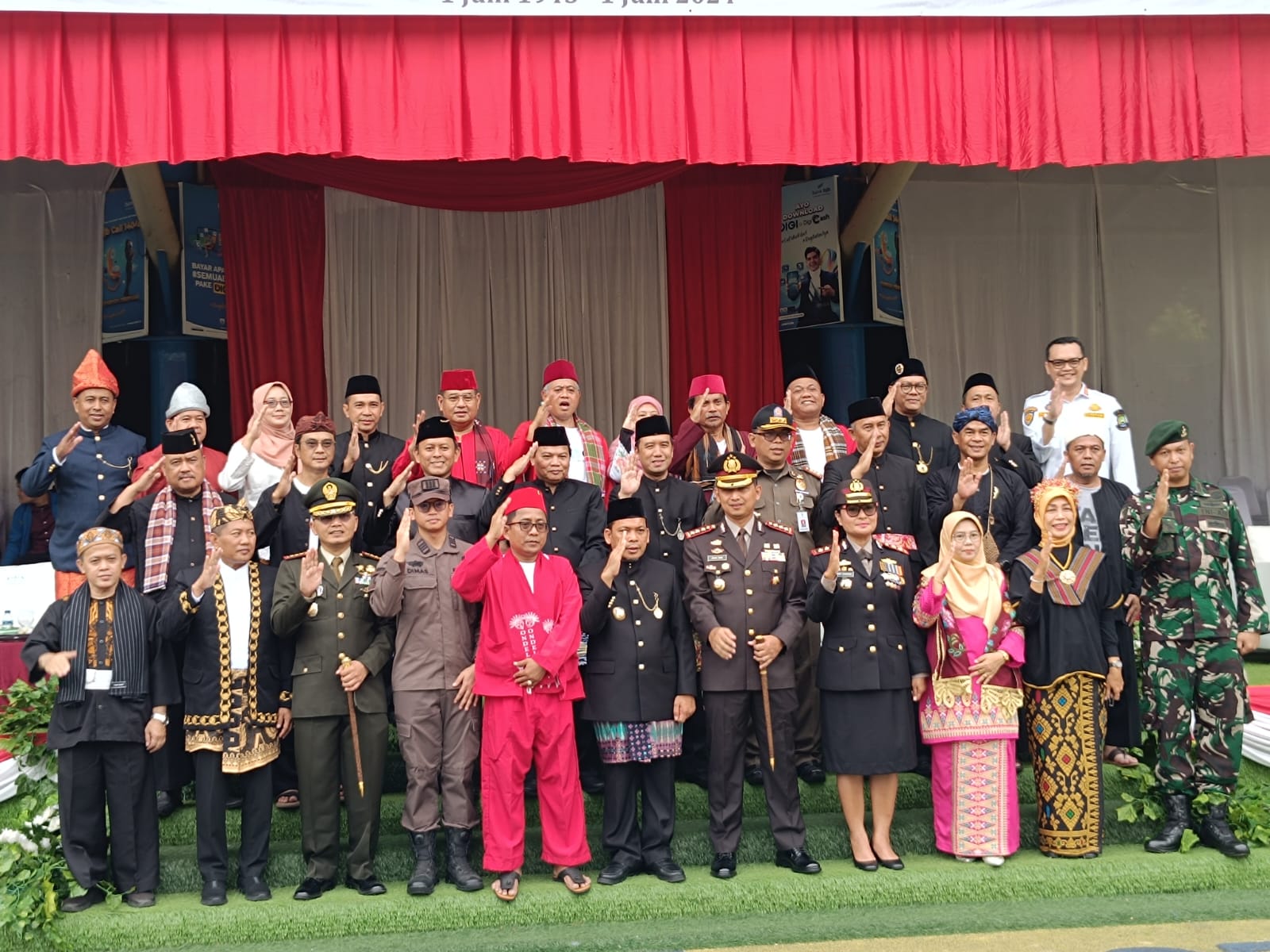 Hadiri Upacara Hari Lahir Pancasila 2024, Dandim Tangerang:Jiwa Pemersatu Bangsa Menuju Indonesia Emas 2045