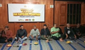 Ngobrol Bareng Pak Kapolsek Pesantren Polres Kediri Kota di Lokasi Wisata Sumber Banteng, Ini yang Dibahas !